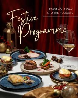 【節慶尋味 🎄 Holiday Indulgence】
🎅🏻 年末慶典將至，立即查看我們為您精心安排的一系列美味節慶活動，並預訂千禧新世界香港酒店的7間餐廳、酒吧及酒廊，展開繽紛聖誕月！

☃️ It’s beginning to look a lot like Christmas 🎶 … and our festive programme is ready for you! Discover a delicious Christmas lineup and book now to secure your spot for the ultimate celebrations across our 7 restaurants, lounge and bar. 

預訂 | Book Now
☎: 2313 4222
🖥️: 請到主頁面點擊連結 Link in Bio

#NewWorldHotels #MyMillennium #NewWorldMillenniumHongKongHotel #千禧新世界香港酒店 #AJourneyofJoy