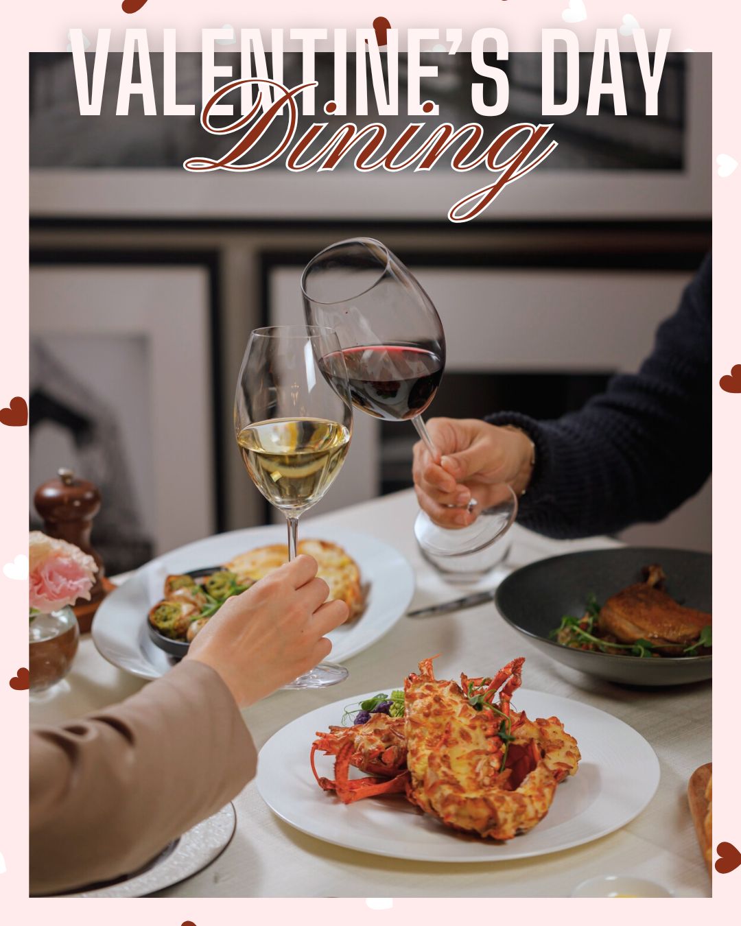 讓您愛上千禧新世界香港酒店的多元化餐饗體驗✨ 無論是豐盛自助餐還是浪漫法式晚宴，與您的另一半以一頓典雅溫馨的午餐或晚餐慶祝情人節，令愛意升溫💕 

💗 Fall in love with our lavish dining experience at New World Millennium Hong Kong Hotel. From a succulent buffet to a romantic French dinner, impress your special someone with an elegant yet warmly-served celebration this Valentine’s Day. 

預訂 | Book Now
☎: 2313 4222
🖥️: 請到主頁面點擊連結 Link in Bio

#NewWorldHotels #MyMillennium #NewWorldMillenniumHongKongHotel #千禧新世界香港酒店 #LaTable #Sagano #TaoLi #CafeEast