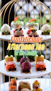 【水果主題下午茶 🍇 Fruit Themed Afternoon Tea】
🍉 最可愛下午茶沒有之一！蒞臨The Lounge 品嚐以水果入饌、造型童趣的鹹甜味點。這些精緻的甜品及蛋糕化身「小明星」，定必讓您拍過不停。 

Cutest afternoon tea ever! Indulge in a delightful range of fruit-themed and playfully presented sweets and savouries at The Lounge. 📸 You’ll definitely want to pause for a moment to capture all these adorable cakes and desserts. 

📍: The Lounge
💰: 兩位用HKD448 for two
🕰️: 每日2:30 – 5:30 p.m. daily

預訂 | Book Now
☎: 2313 4222
🖥️: 請到主頁面點擊連結 Link in Bio

#NewWorldHotels #MyMillennium #NewWorldMillenniumHongKongHotel #千禧新世界香港酒店 #TheLounge