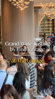 ✨多謝今日蒞臨The Lounge的葡萄酒及烈酒愛好者,與我們一起交流對佳釀的熱愛並度過一愉快下午。來回顧佳年洋行品酒盛會的熱鬧場面吧!
❤️ Thank you to everyone who joined us at The Lounge for an amazing afternoon of fine wines and treats. Here’s a recap of Fine Vintage’s Grand Tasting Event—let’s take a look!
#NewWorldHotels #MyMillennium #NewWorldMillenniumHongKongHotel #千禧新世界香港酒店 #TheLounge #VinetVin