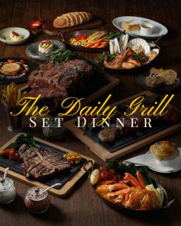 【烤肉盛宴晚餐 🍖 The Daily Grill Set Dinner】
一晚嚐盡火熱烤肉、開胃前菜及無限供應配菜，全新「烤肉盛宴」晚市套餐兩位用只需HKD888 +10%。助理主廚Kelvin將每晚呈獻一款其推介的烤製美饌，那款會是您的心水？

Savour sizzling grill main courses, tempting appetisers, and unlimited side dishes — all for just HKD888 +10% for two. Each evening, Chef Kelvin unveils his showcase at centre stage — which will be your pick? 
 
🟧 MON - 美國戰斧牛扒US Tomahawk
🟥 TUE - 海鮮拼盤Seafood Platter 
🟧 WED - 美國T骨牛扒US T-bone Steak
🟥 THU - 熟成本地田香雞Dry-aged Local Tin Hong Chicken
🟧 FRI/ SAT - 美國牛肋肉US Prime Rib
 
📍：La Table French Brasserie
📅： 6月至9月June to Sep
🕰️：星期一至六Mon to Sat | 6:30 – 10 p.m.
☎️：2313 4222
 
#NewWorldHotels #MyMillennium #NewWorldMillenniumHongKongHotel #千禧新世界香港酒店 #LaTable