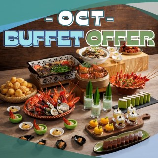 【自助餐月月賞 📅 Monthly Buffet Offers】
盡享豐盛海鮮自助餐，以美食開展新一季度！今期升級海鮮陣容*包括清蒸大閘蟹、油鹽水浸珍寶大蜆、花雕醉鮑魚、孜然蝦串，以及琳瑯滿目的優質冰鎮海鮮精選。

Indulge in a lavish buffet feast with an upgraded seafood spread*, featuring Steamed Hairy Crab, Poached Jumbo Clams, Drunken Abalone with Huadiao Wine, Grilled Shrimp, and an irresistible selection of chilled seafood. 

立即預訂，尊享低至 6 折優惠！
Book now and enjoy savings of up to 40% off!

-———
優惠Offer 1️⃣
星期一至日4位或以上自助午餐6折
40% savings on lunch buffet bookings of 4 or more persons

優惠Offer 2️⃣
「嘗薈」會員專享自助餐買2送1
Buy 2, Get 1 Free buffet offer for Epicure members

優惠Offer 3️⃣
8位或以上生日晚餐送蛋糕及氣泡酒
Complimentary cake and sparkling wine for birthday dinners of 8 or more persons
-———

^自助餐菜式輪換供應 l Buffet items are on a rotational basis
*全新海鮮主題自助餐於10月5日起晚市供應 l Seafood-themed dinner buffet is available from 5 October

#NewWorldHotels #MyMillennium #NewWorldMillenniumHongKongHotel #千禧新世界香港酒店 CafeEast

預訂 | Book Now
👇🏻 / ☎️：2313 4222